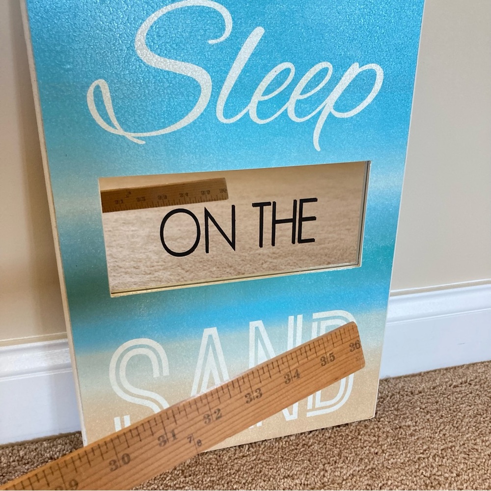 ‘Sleep on the Sand’ Wall Art 18”x12” - Picture 6 of 6